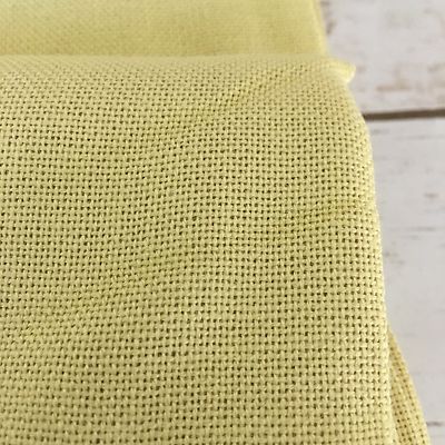 Fabric Yellow Cloth 132''''( 3 yd 24 inch) x 42'' Wide Lined Material By The Piece