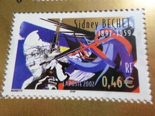 FRANCE 2002 timbre 3501a, CELEBRITE', S. BECHET, MUSIQUE JAZZ, neuf**, MNH