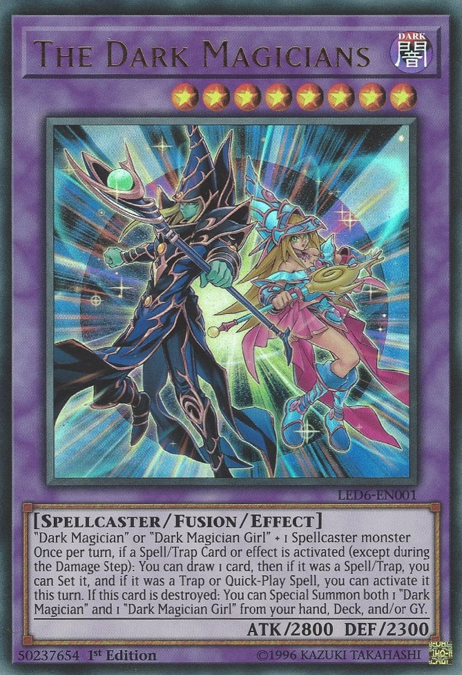 I Segreti Della Magia Oscura - LED6-EN004 - Carta Rara - 1a Edizione - Yu-Gi-Oh!
