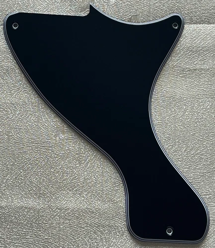 Custom For Gibson LP Jr. Les Paul Junior Style Guitar Pickguard 5-Ply Black