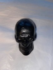 Skull Shaker Bead Brain Brand USA made small hand percussion, black