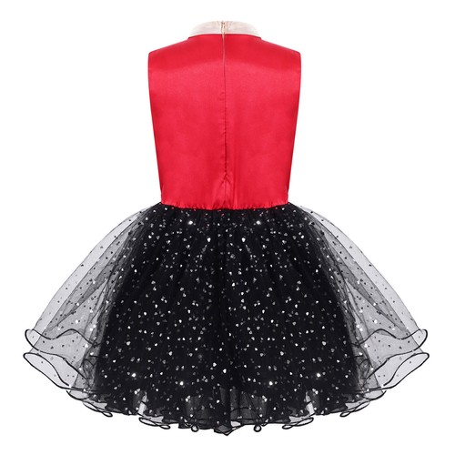 Kids Girls Bavarian Oktoberfest Costume Maid Dirndl Dress Cosplay Dress Up - Picture 34 of 36