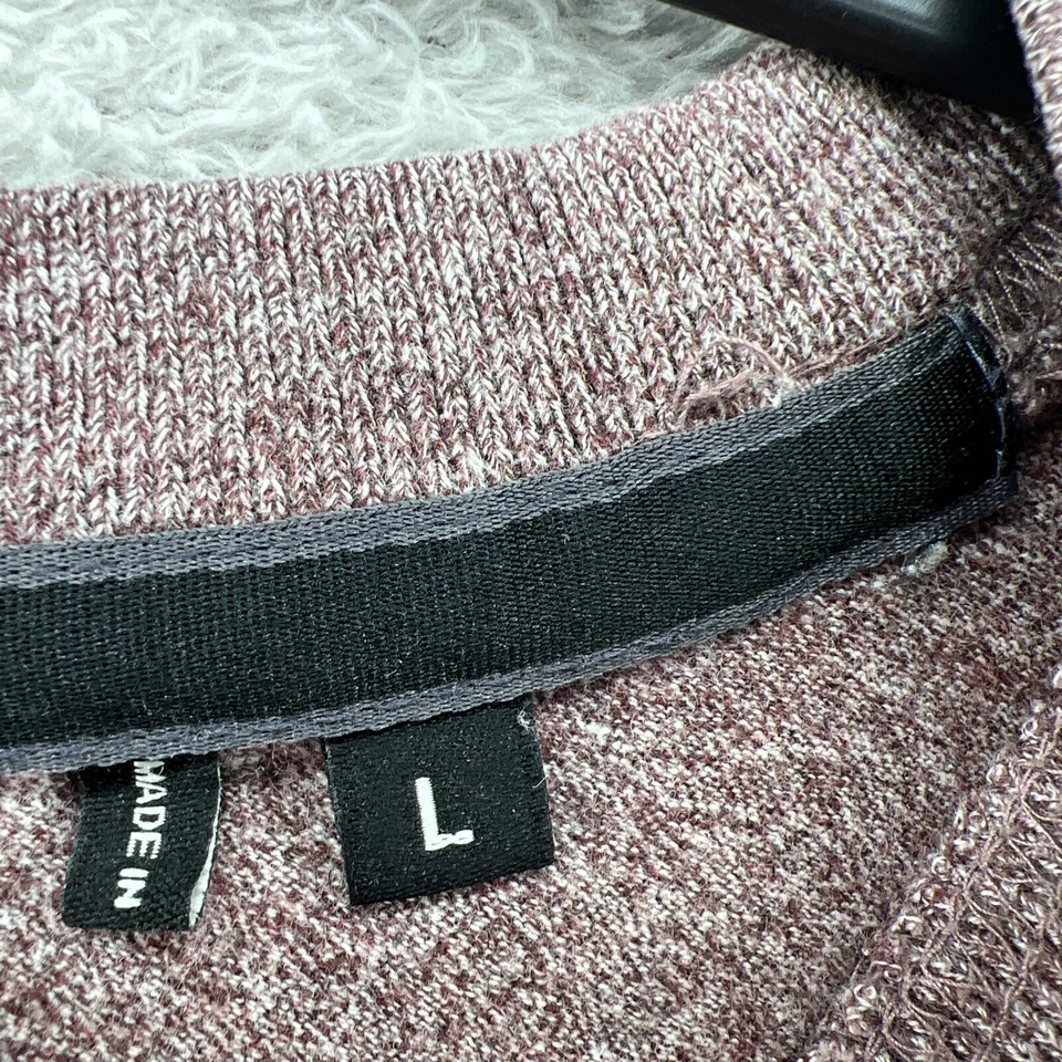 Superdry Shirt Men’s Large Heathered Red Short Sleeve Crew Neck TEE - Image 4 of 4