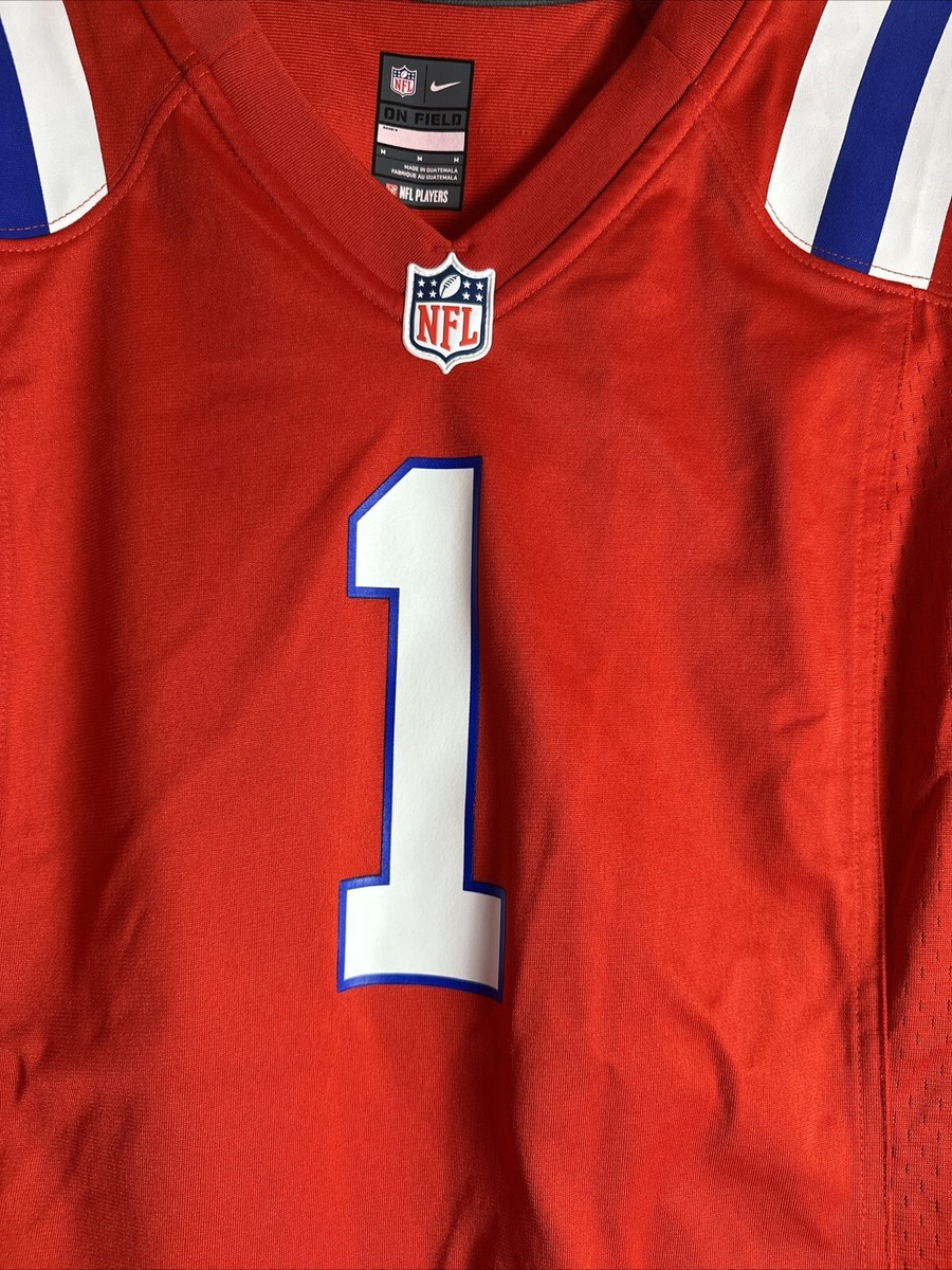 New England Patriots Newton ユニフォーム Amazon.com: Cam Newton New England Patriots #1 Red Kids Youth 8-20
