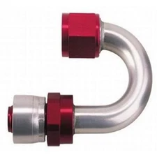 Aeroquip  -10AN Hose (180 deg) Elbow-Swivel Lightweight Crimp-FBM4264