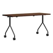 HON Between Nesting Table | Rectangle | 30"D x 60"W | Shaker Cherry Laminate