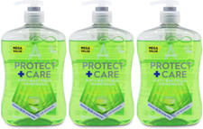 Astonish Protect + Care Antibacterial Aloe Vera Hand Wash 600ml X 3 5.94 per litre