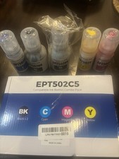 Epson 502 Black/Cyan/Magenta/Yellow Ink Bottle