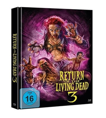 MEDIABOOK: RETURN OF THE LIVING DEAD 3  (1993) 3. TEIL DER FILMREIHE & UNCUT!!!