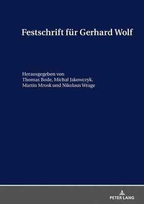 Thomas Bode (u. a.) | Festschrift für Gerhard Wolf | Buch | Deutsch (2019)