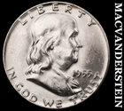 1955 Silver Franklin Half Dollar - Choice Gem Brilliant Uncirculated+++  #K787