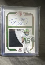 2025 Panini National Treasures Collegiate - College Materials Signatures Tez...