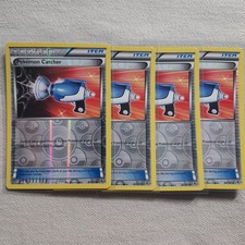 Pokemon Plasma Blast 83/101 Pokemon Catcher - Trainer Reverse Holo  LOT 4x - NM