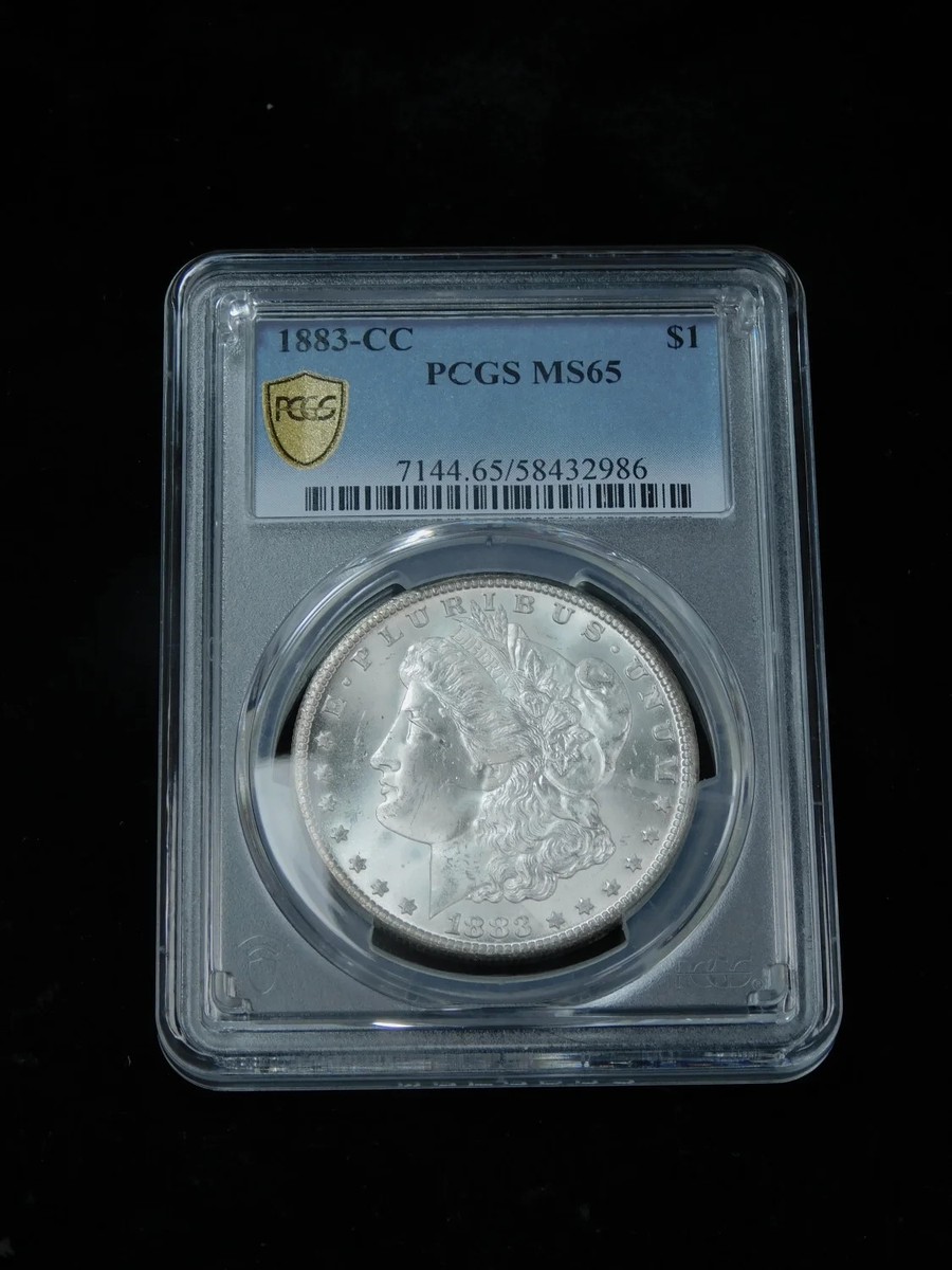 1883-CC $1 Morgan Silver Dollar - PCGS MS65 | eBay
