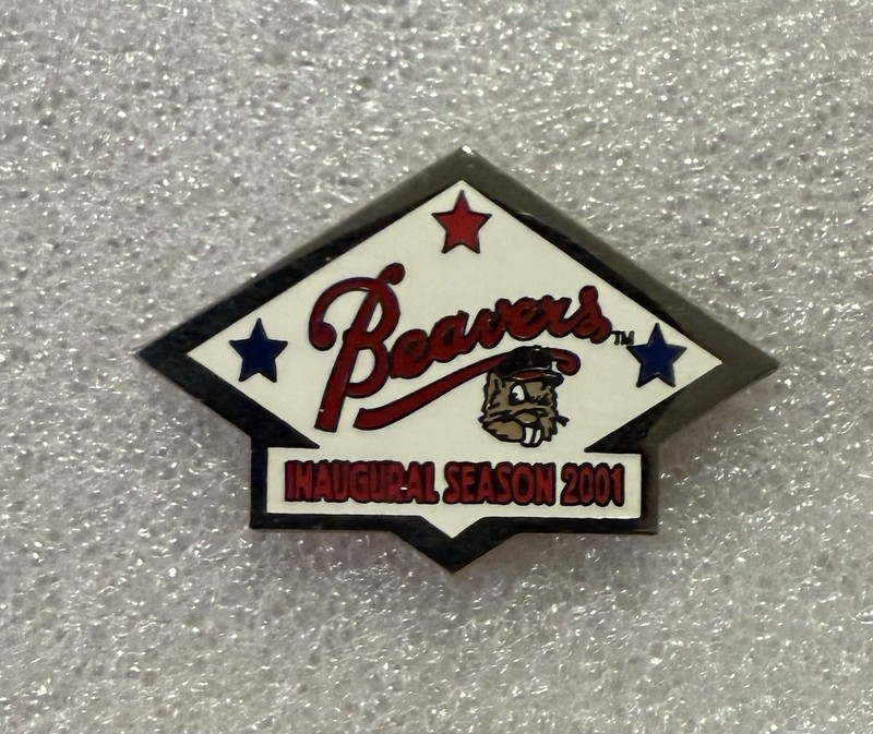 2001 Portland Beavers Minor League Inaugural Season Pacific Coast League Pin