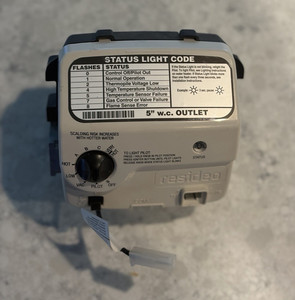 Resideo Water Heater Gas Control Valve WV8840B1110 for Rheem 5" W.C. Status