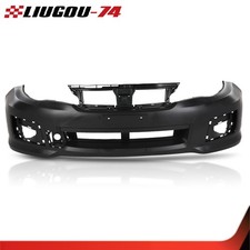 Front Bumper Cover Black Fit For 2011-2014 Subaru Impeza WRX Models