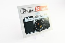 Pentax K1000 Asahi Camera Manual Instructions How-To Booklet Help Guide G055