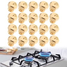 Kit de conversion de barbecue à gaz avec 20 pièces buses en laiton et utilisat