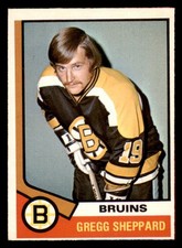 1974-75 O-Pee-Chee #184 Gregg Sheppard