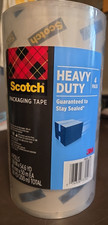 Scotch Heavy Duty Packaging Tape, 1.88 in. x 54.6 yds., 4-Pack