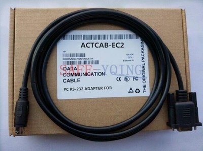 NEW 1PC FOR   EC Series PLC programming cable  ACTCAB-EC2 rs232 &ex