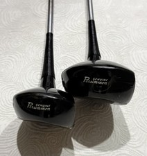 MacGregor Persimmon Vintage Tourney 2 4-Woods with Original Grips