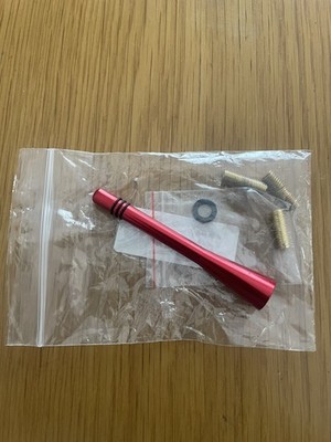 Chrom ROT Besting Antenne (nur Mast) passt für Citroen DS DS4 Antenne (CA4R)