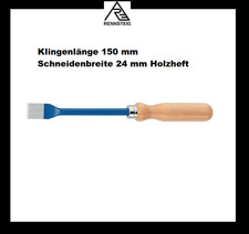 Rennsteig Dichtungsschaber L.150mm B.24mm m.Holzheft Schaber spachtelf&ouml;rmig