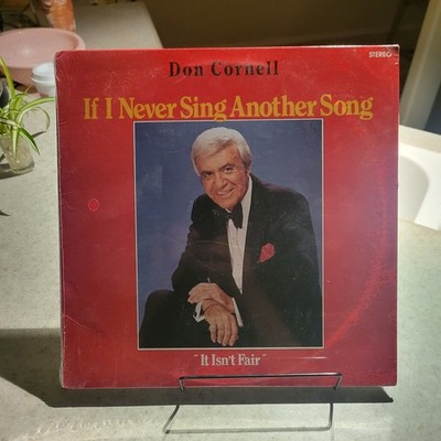 DON CORNELL ''IF I NEVER SING ANOTHER SONG'' LP [NEW SEALED] 12'' RECORD 