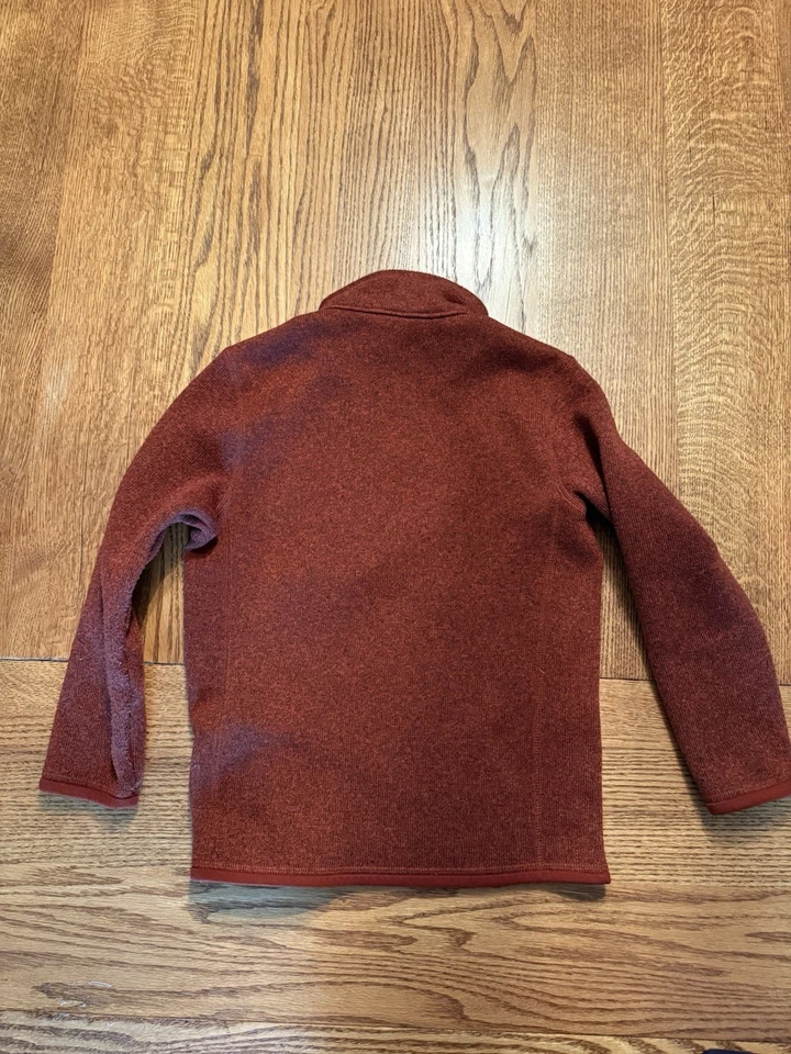 PATAGONIA BOYS' BETTER SWEATER 1/4-ZIP FLEECE Pullover Size S - Image 4 of 4