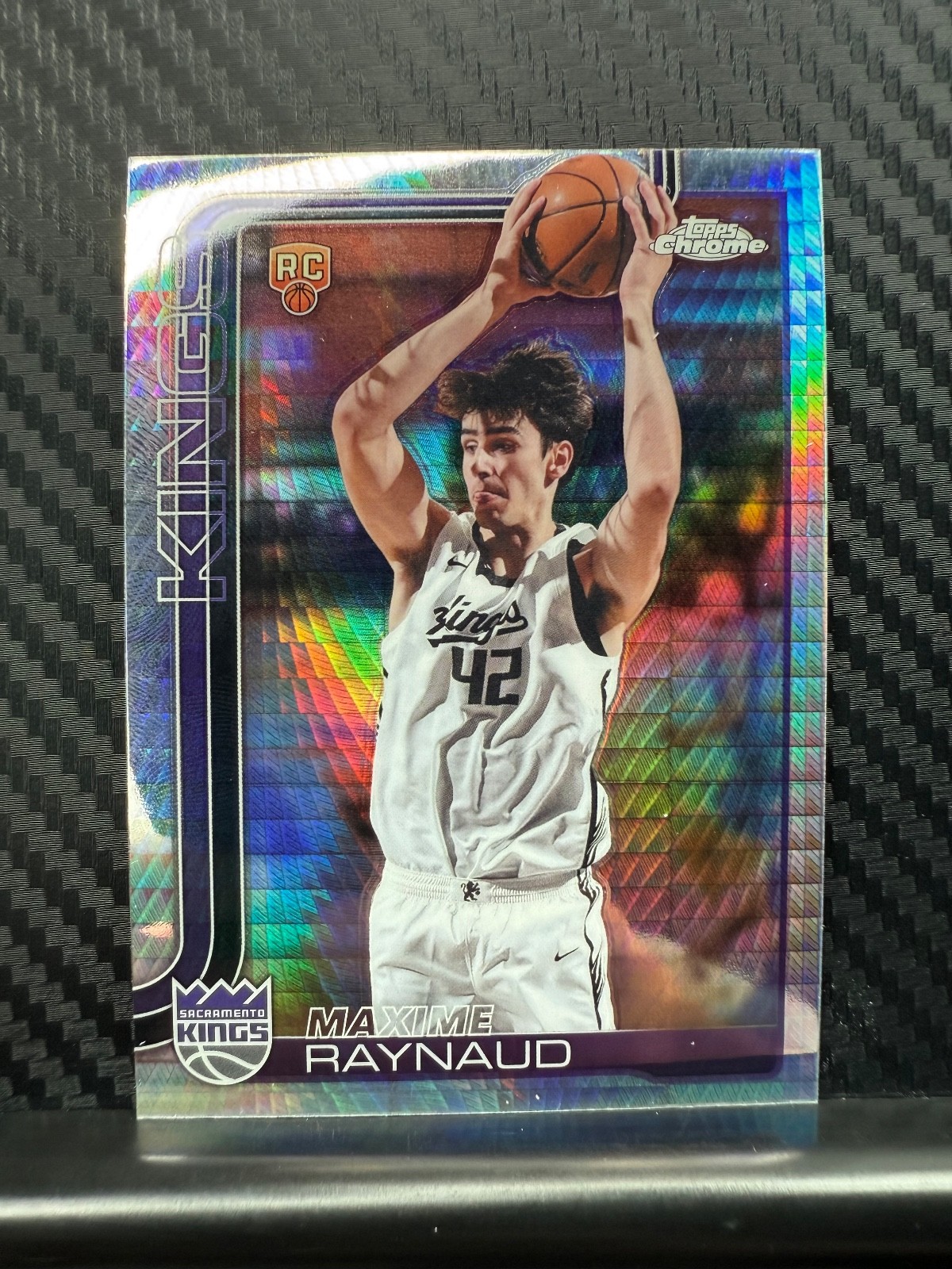 2025-26 Topps Chrome #293 Maxime Raynaud Prism Refractor