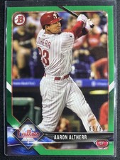 Altherr, Aaron - 2018 Bowman Paper - Green - 65/99