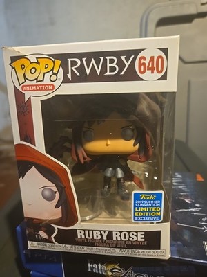 Funko Pop! Vinyl: RWBY - Ruby Rose - San Diego Comic Con Hot Topic...