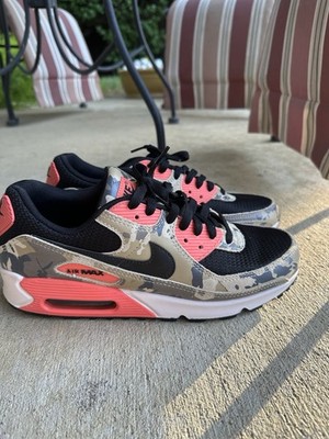 Size 10.5M - Nike Air Max 90 Premium Camo Pack - Magic Ember-Pre-Owned
