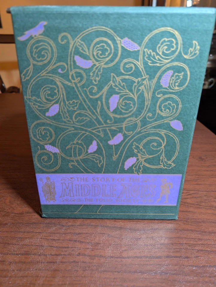 The Story of the Middle Ages 1999 HC Slipcase Box Set of 5 - Folio Society VG+ - Image 3 of 4