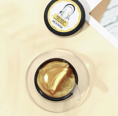 Self Care Anti-Aging 24K Gold Under Eye Gel Patches 60 Pc Reduce Puff & Wrinkles