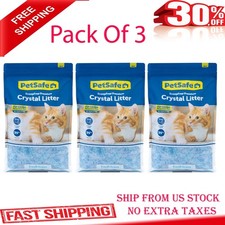  Pack Of 3  PetSafe ScoopFree Premium Fresh Blue Crystal Litter, 8 lbs, New