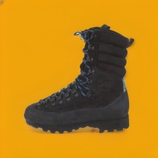 Diemme KAMET Black/ Diablo blue size 38- Hiking/ snow boots Made in Italy rare