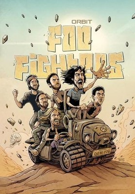 Orbit: The Foo Fighters and Dave Grohl Graphic Novel by Todd Matthy Paperback Bo