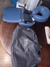 MASTER MASSAGE EQUIPMENT PORTABLE MASSAGE CHAIR NWT READ DESCRIPTION