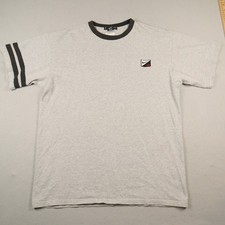 Vintage 90’s NIKE GOLF Tee Shirt Men’s Large Gray Crew Neck Made In USA