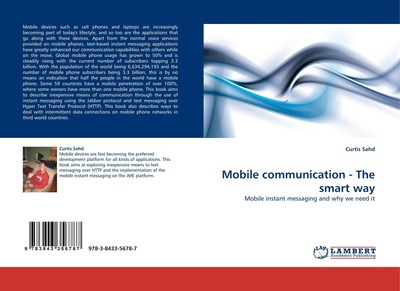 Mobile communication - The smart way Curtis Sahd