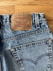Levi's 505 vintage mid-wash straight-leg jeans. 32x32 — photo 10