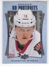 16/17 UD CHRISTIAN DVORAK ROOKIES UD PORTRAITS INSERT #68