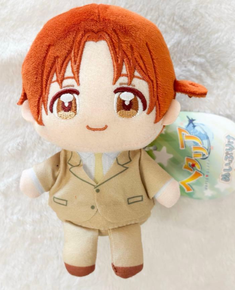 Hetalia World Stars Italy Nuipurike Sitting Plush Doll 15cm Fukuya