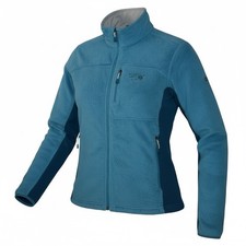 Mountain Hardwear Women  s Fleece Jacket Small Blue Full Zip Outdoor
