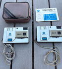 Lot of (2) Disc-5  Minolta Disc cameras Original Strap Case Kodacolor Gold Film — photo 1