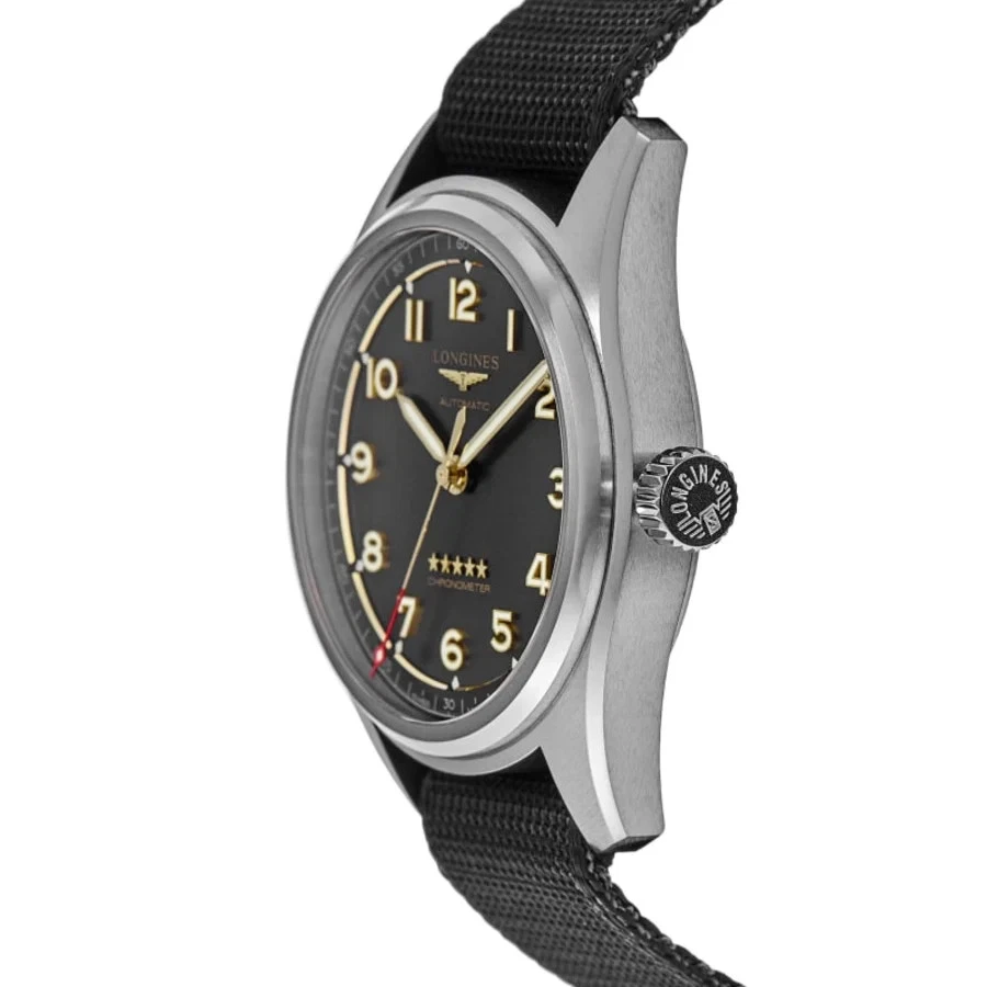 全新浪琴 Spirit 自动灰色表盘钛合金男士腕表 L3.811.1.53.2 — 第 3/3 张图片