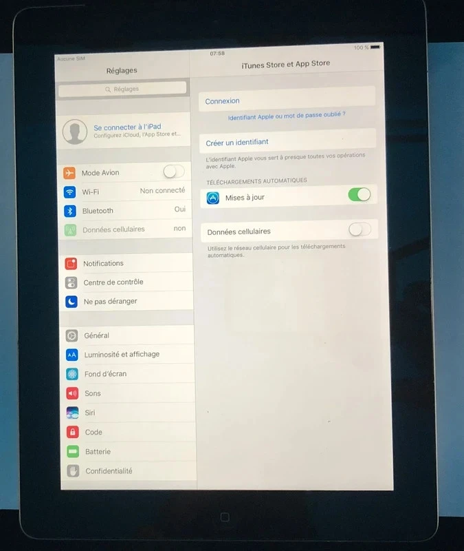 iPad 4e gén 16 Go Wi-Fi + Cellular no icloud - Photo 4/4